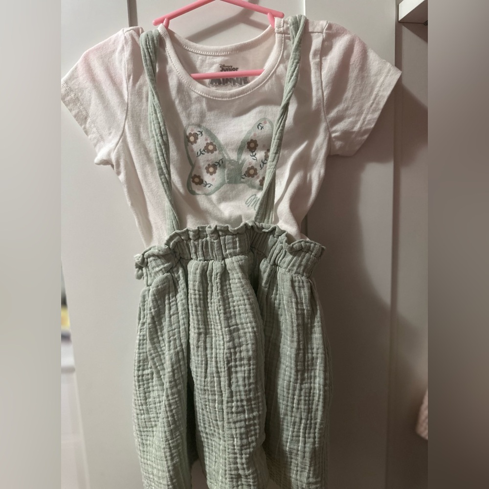 Minnie Mouse Skirt and Top
